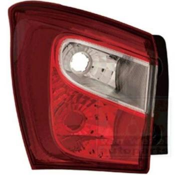 Piloto trasero Van Wezel 5265931 para Suzuki SX4 II S-Cross, luz trasera izquierda sin portalámparas