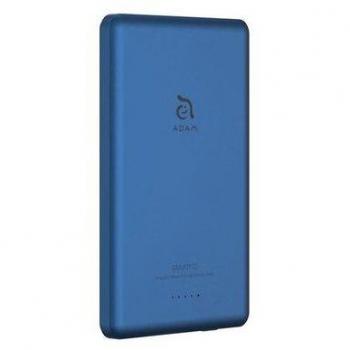 Batería Externa Adam Magnética 5000mAh Ultra Fina Azul con Indicador de Carga - Modelo Gravity C5