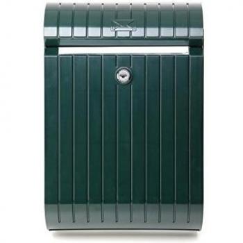 Tatay Buzon Piccolo, diseño Actual, Color Verde Oscuro, Fabricado en plástico Resistente, Anti-UVA, de facil matenimiento, Ideal para su colocación Tanto en Casas unifamiliares como en comunidades.