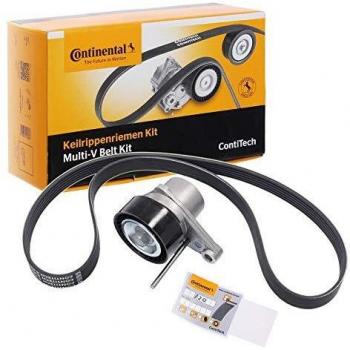 Kit de Correas Poli-V CONTITECH 6PK1050K3 para PEUGEOT y CITROËN