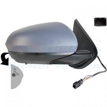 Espejo retrovisor VAN WEZEL 1557818, tipo de producto: espejo retrovisor, características: diseño específico para el vehículo, ajuste manual o eléctrico según la versión, cristal convexo para mayor visibilidad, acabado en negro,