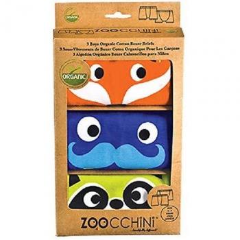 Zoocchini Set de 3 boxers para niño naranja 2 – 3 años
