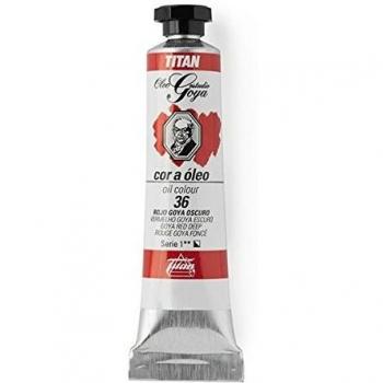 Colores Rojos Óleo Goya Titan - Tubo 6 - 20 mL, 36-Rojo Goya Oscuro