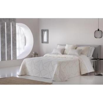 Colcha Jacquard Pique JVR Modelo Line 205x260 - Ligera, Suave y Transpirable para Cama 90/105/135/150/160/180 - Fabricada en España
