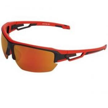 Gafas de Sol Espejadas Cairn Flyin - May Black/Poppy, CAT 3, Unisex