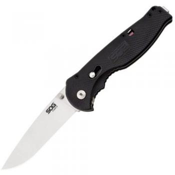 SOG Sog99423 Cuchillo Tascabile,Unisex - Adulto, Negro, un tamaño