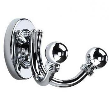 Pomdor - Colgador doble cromo-oro dina