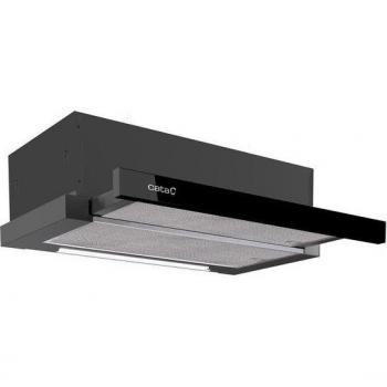 Campana Telescópica CATA TFH 6430 GBK 60cm Negro Extraíble Clase Energética A+ con 3 Niveles de Extracción + 1 Turbo