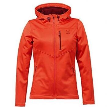 ALTUS DECAN Woman Chaqueta Cortavientos Soft Shell, Teja, M para Mujer