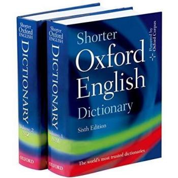 Shorter Oxford English Dictionary - 9780199206872