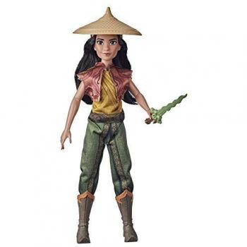 Disney Raya y el último dragón Raya's Adventure Styles, muñeca de Moda con Ropa, Zapatos y Espada, Juguete para niños de 3 años en adelante