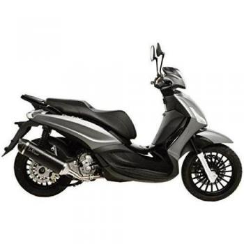 LEOVINCE 14024 TERMINAL SBK NEGRO PIAGGIO BEVERLY 300 2015-INOXIDABLE