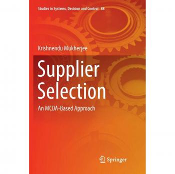 Supplier Selection: An MCDA-Based Approach: 88