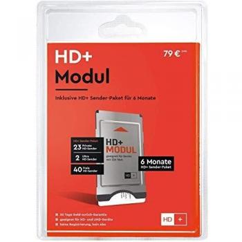Módulo HD+ CI+ con tarjeta y 6 meses de acceso a canales HD y UHD