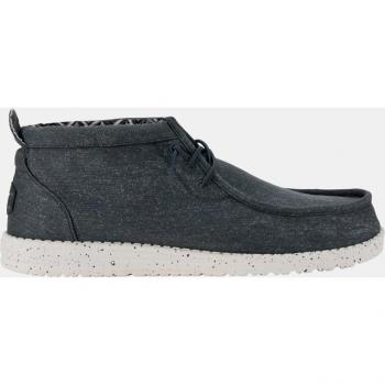 Zapatillas Hey Dude Wally Mid Canvas Gris Hombre EU 43