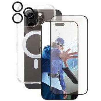 Protector de Pantalla CARE by PanzerGlass® 3-en-1 Cerámico para iPhone 16 Pro Max