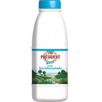 Président - Botella de Leche UHT Semidesnatada, 1,5 litros