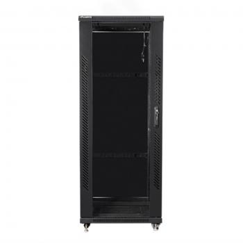 Lanberg Armario Rack de Suelo 19 32U 600x600x1603mm Flat Pack Negro