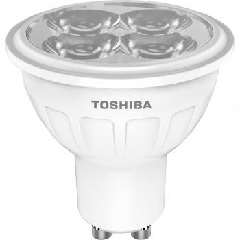 Toshiba bombilla LED GU10, 50 W, Blanco cálido