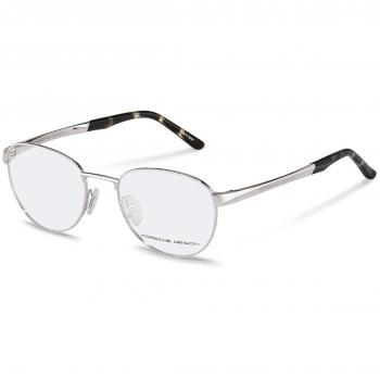 Porsche Design P8369 C Men's Eyeglasses Silver Size 52 - Blue Light Block Available (Frame Only)