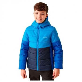 Regatta Kids Insulated Down Jacket Lofthouse VIII Hydro Blue/Navy 15-16 Years
