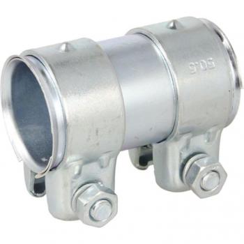 Conector de tubo y abrazadera de tubo de escape 4MAX 0219-01-0075 y 4MAX 0219-01-0075P, sistema de escape