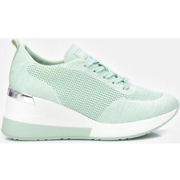 Zapatillas Bajas Mujer XTI 141119 Azul con Detalle de Cordones