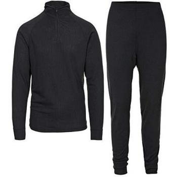 Trespass UNITE360 - Adults Base Layer Set - 0, Unisex, Negro -