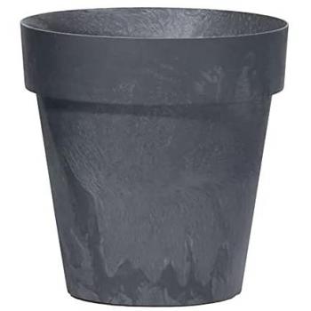 Maceta CUBE BETON EFFECT 2,2L - Diseño Moderno, dimensiones (mm) 170x170x150, color antracita