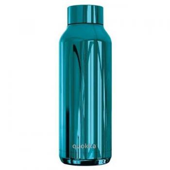Botella Termo Acero Inoxidable 510 ml Azul Metalizada Quokka Solid Sleek Zircon 57504