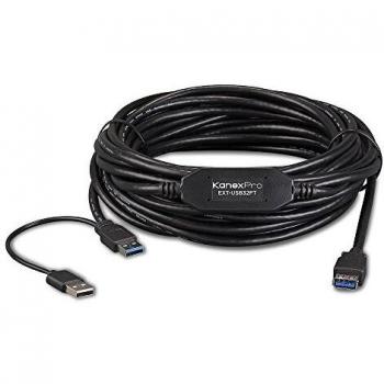 KanexPro EXTUSB32FT USB A USB A Black