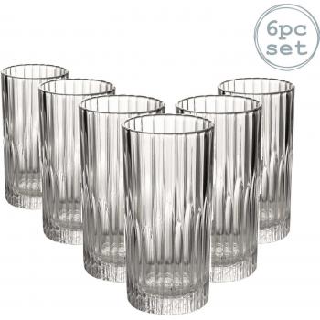 Set de Vasos Duralex Manhattan 305 ml - 6 Unidades, Transparentes