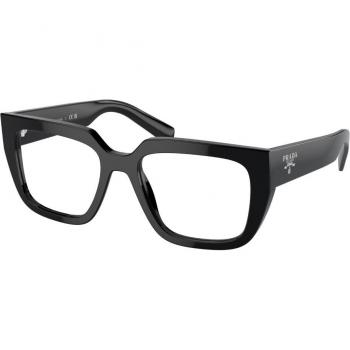 Prada PR A03V Col. 16K1O1 Women's Eyeglasses Black Size 50 (Frame Only) - Blue Light Block Available