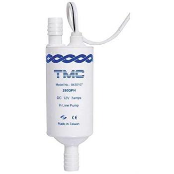 Bomba de Agua en Línea TMC 12V 1060lt/h