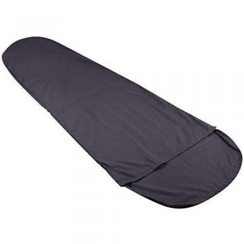 Regatta Seal Grey Polycotton Sleeping Bag Liner - Mummy Shape, One Size