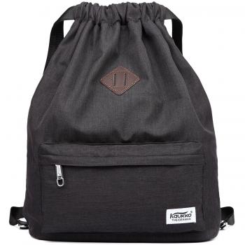 Mochila cordon para deportes KAUKKO Bolso Oxford unisex para nadar / surfear / viajar / hacer senderismo / yoga
