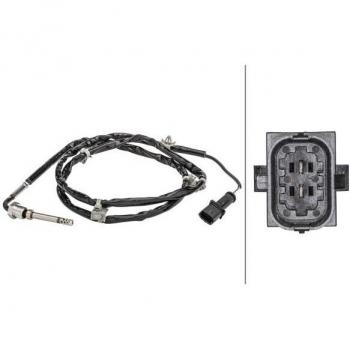 Sensor de temperatura de los gases de escape HELLA 6PT 358 181-071