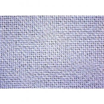 Tela aida blanca de algodón de 25 hilos de Zweigart. 70 cm x 50 cm.