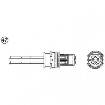 Sonda Lambda NGK 93835 para Mercedes-Benz CLK Coupe, CLK Cabriolet y Clase C Berline