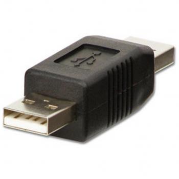 Adaptador USB 2.0 Tipo A Macho a Macho Lindy 71229