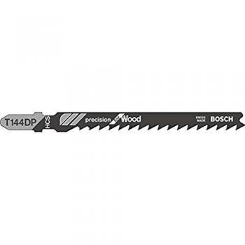 Bosch 2 608 633 A39 - Hoja de sierra de calar T 144 DP - Precision for Wood