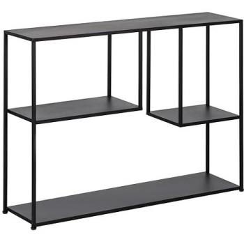 Recibidor 100 x 26 x 75 cm Negro Metal Estándar