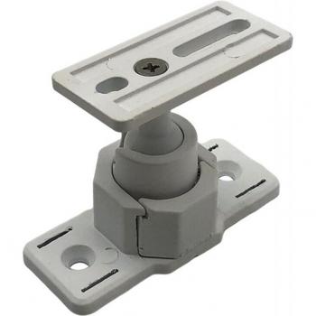 Soporte Mini Universal Blanco para Cámara de Vigilancia, Montaje Vertical y Conversor de Techo