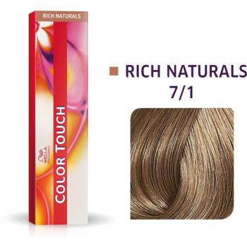 Wella Professionals Color Touch Ammonia-Free Semi-Permanent Hair Dye 7/1 Medium Ash Blond 60 ml