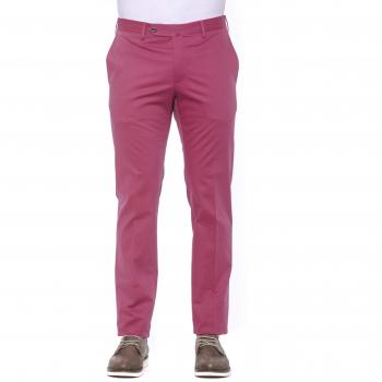 PT Torino Fuchsia Cotton Jeans & Pant - IT54 | XXL