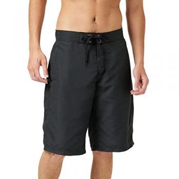 Urban Classics Men's Black Board Shorts Basic