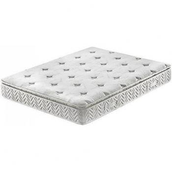 Colchón de muelles embolsados - 180 x 200 cm - Colchón Viscoelástico - Memory Foam - LUXUS