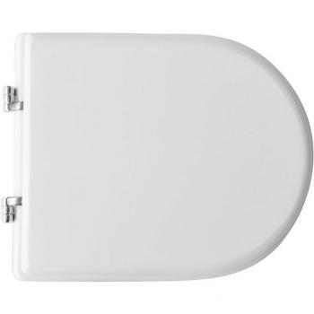 Asiento de WC Vavid Tebe Forma 5 Blanco con bisagras fijas
