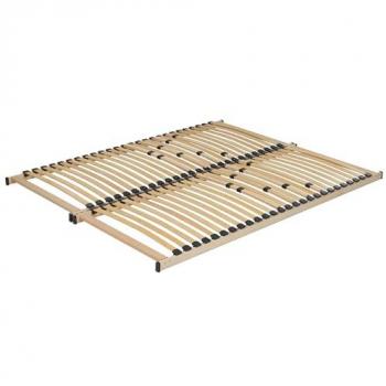 Somier de láminas de madera para cama de 160 x 200 cm con listones flexibles Vouziers