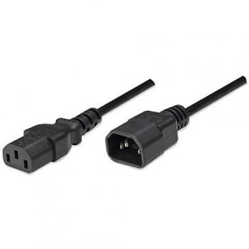 ACTION EUROPE GmbH Manhattan Cable Manhattan Cables De Alimentación C14-St> C13-Bu. 1,8 M [BK]